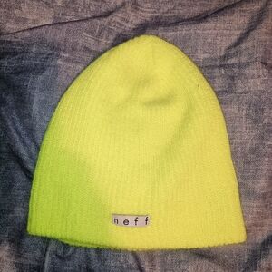 Neff Bright Yellow Beanie